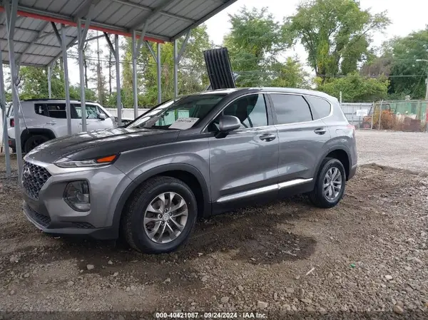 5NMS23AD5KH108221 2019 HYUNDAI SANTA FE - Image 2
