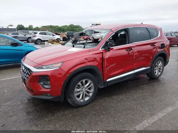 5NMS3CAD3KH092047 2019 HYUNDAI SANTA FE - Image 2