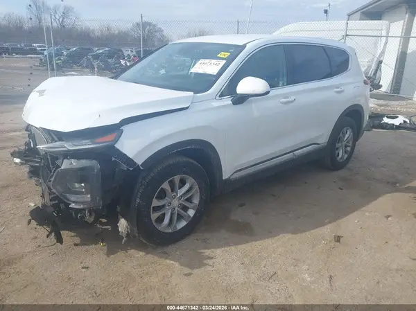 5NMS3CADXKH072684 2019 HYUNDAI SANTA FE - Image 2