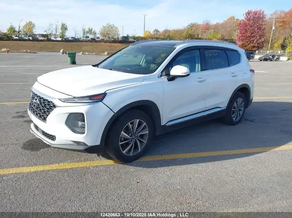5NMS3CADXLH253754 2020 HYUNDAI SANTA FE - Image 2