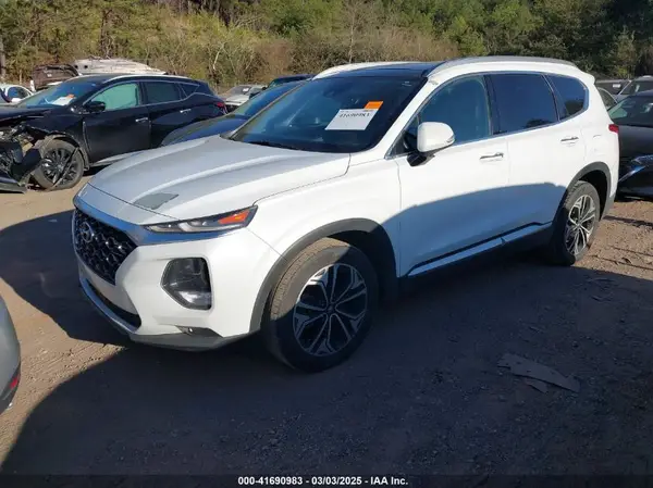 5NMS53AA3KH051319 2019 HYUNDAI SANTA FE - Image 2