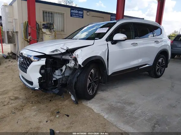 5NMS53AA8LH185969 2020 HYUNDAI SANTA FE - Image 2