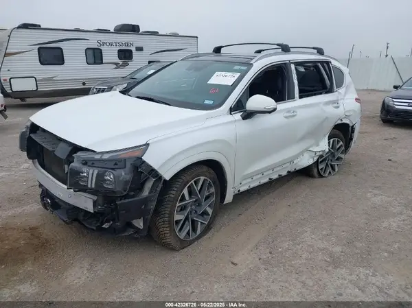 5NMS54AL6NH471037 2022 HYUNDAI SANTA FE - Image 2