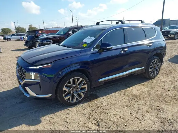 5NMS54ALXNH471624 2022 HYUNDAI SANTA FE - Image 2