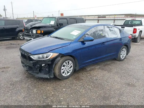 5NPD74LF1JH320209 2018 HYUNDAI ELANTRA - Image 2