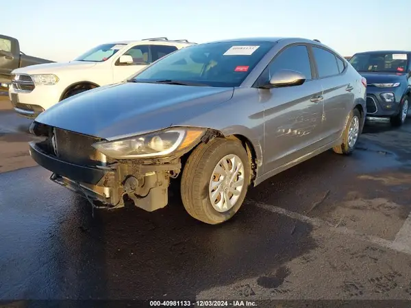 5NPD74LF2HH093719 2017 HYUNDAI ELANTRA - Image 2