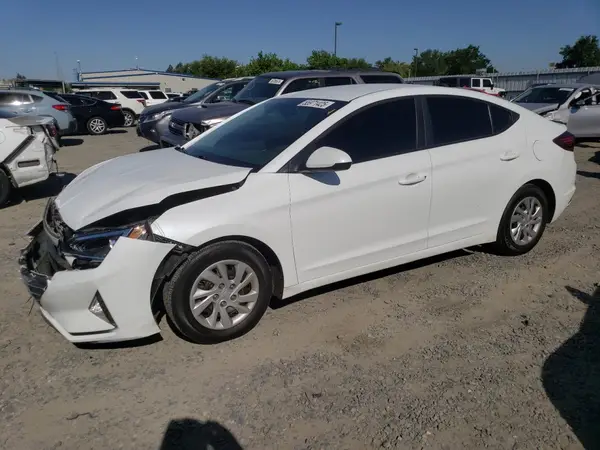 5NPD74LF2KH443387 2019 HYUNDAI ELANTRA - Image 1