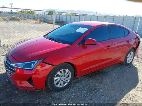 5NPD74LF2LH591167 2020 HYUNDAI ELANTRA - Image 2
