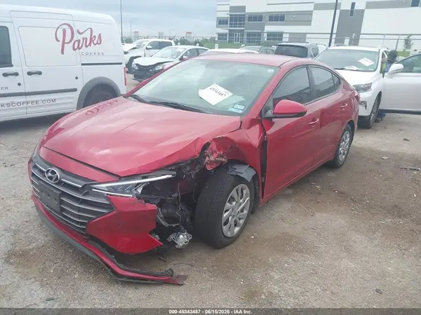 5NPD74LF4KH490887 2019 HYUNDAI ELANTRA - Image 2
