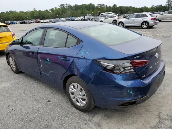 5NPD74LF4KH498116 2019 HYUNDAI ELANTRA - Image 2