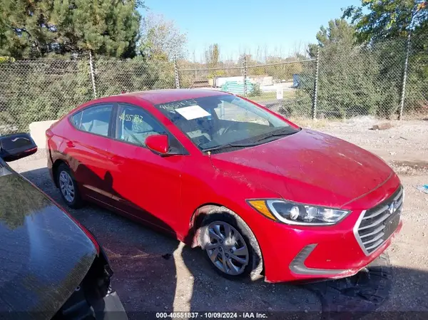 5NPD74LF5HH100484 2017 HYUNDAI ELANTRA - Image 1