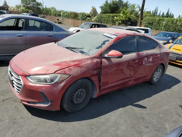 5NPD74LF6HH166123 2017 HYUNDAI ELANTRA - Image 1
