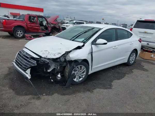 5NPD74LF7KH436760 2019 HYUNDAI ELANTRA - Image 2