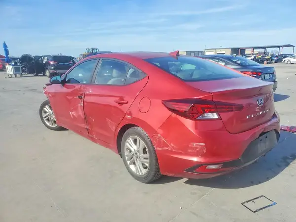 5NPD84LF0KH443692 2019 HYUNDAI ELANTRA - Image 2