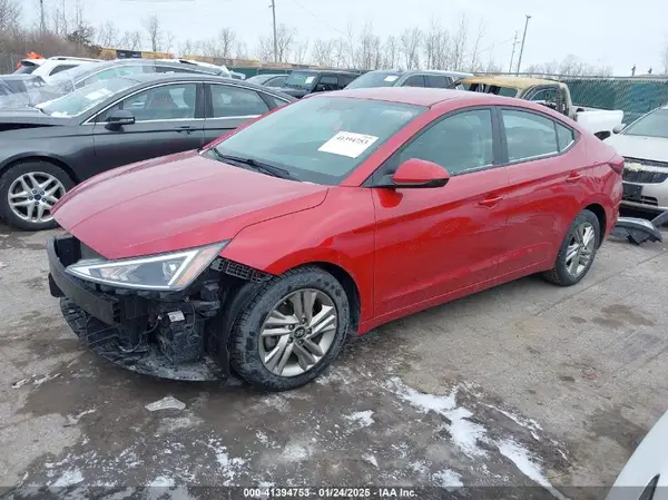 5NPD84LF0KH457172 2019 HYUNDAI ELANTRA - Image 2