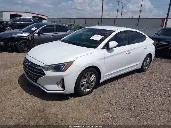 5NPD84LF1KH447377 2019 HYUNDAI ELANTRA - Image 2