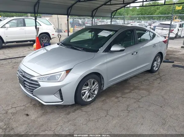 5NPD84LF1KH464020 2019 HYUNDAI ELANTRA - Image 2