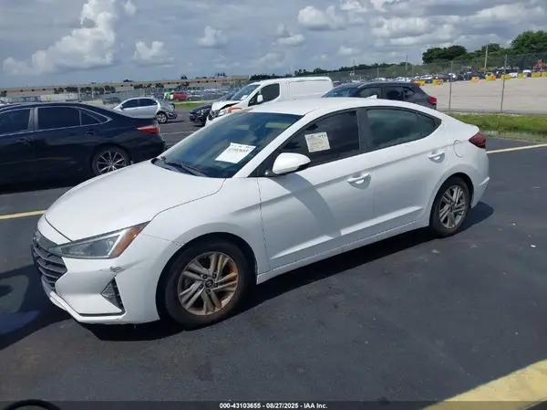 5NPD84LF2KH431317 2019 HYUNDAI ELANTRA - Image 2