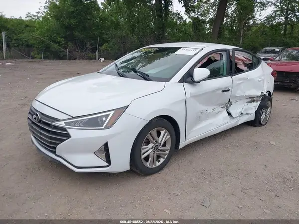 5NPD84LF2KH455925 2019 HYUNDAI ELANTRA - Image 2