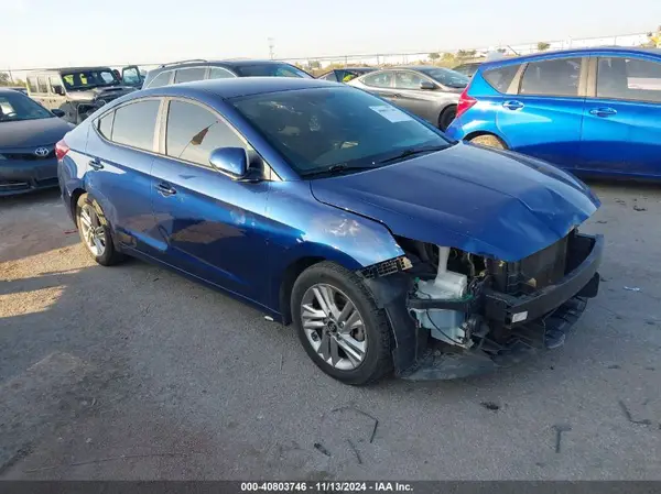 5NPD84LF3KH408600 2019 HYUNDAI ELANTRA - Image 1