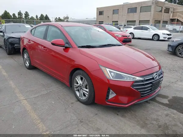 5NPD84LF4KH436566 2019 HYUNDAI ELANTRA - Image 1