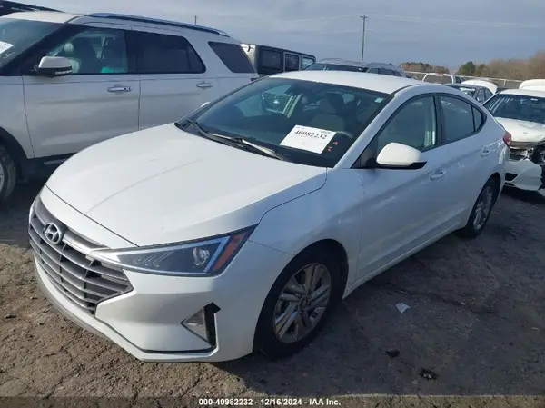 5NPD84LF4KH455571 2019 HYUNDAI ELANTRA - Image 2