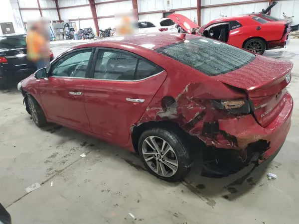 5NPD84LF5HH061666 2017 HYUNDAI ELANTRA - Image 2