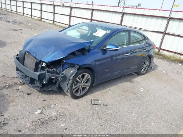 5NPD84LF5HH097924 2017 HYUNDAI ELANTRA - Image 2