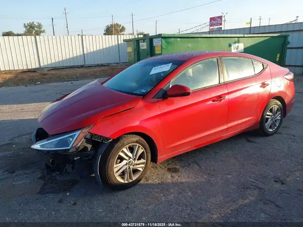 5NPD84LF5KH425009 2019 HYUNDAI ELANTRA - Image 2