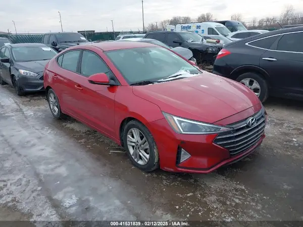 5NPD84LF5KH453814 2019 HYUNDAI ELANTRA - Image 1