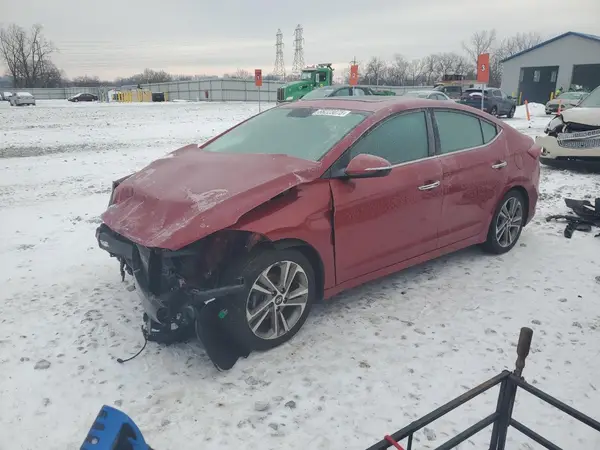 5NPD84LF6HH050546 2017 HYUNDAI ELANTRA - Image 1