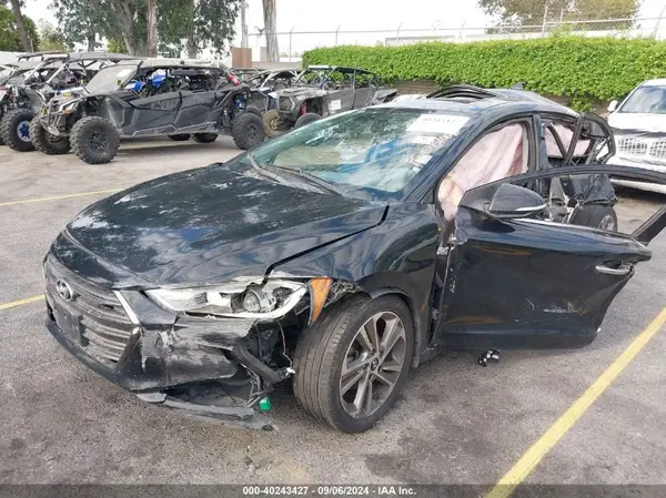 5NPD84LF7HH167407 2017 HYUNDAI ELANTRA - Image 2