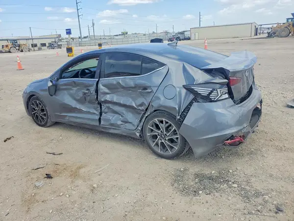 2019 HYUNDAI ELANTRA COPART lot 65374996 auction photo 2