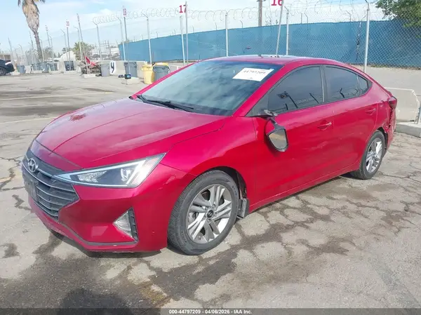 5NPD84LF7LH598855 2020 HYUNDAI ELANTRA - Image 2