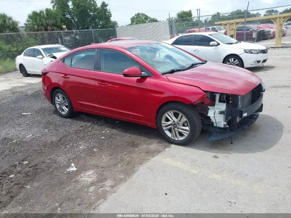 5NPD84LF8KH445349 2019 HYUNDAI ELANTRA - Image 1