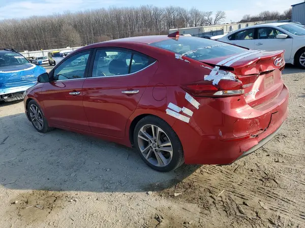 5NPD84LF9HH001020 2017 HYUNDAI ELANTRA - Image 2
