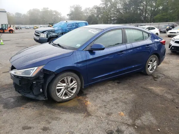 5NPD84LFXKH491586 2019 HYUNDAI ELANTRA - Image 1