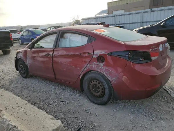 5NPDH4AE0GH663786 2016 HYUNDAI ELANTRA - Image 2