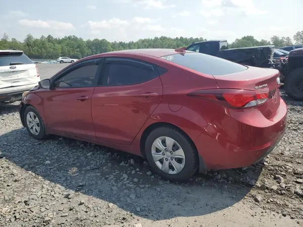 5NPDH4AE0GH664131 2016 HYUNDAI ELANTRA - Image 2