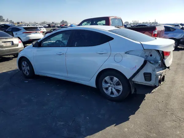 5NPDH4AE0GH709908 2016 HYUNDAI ELANTRA - Image 2
