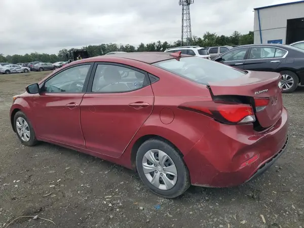 5NPDH4AE0GH725980 2016 HYUNDAI ELANTRA - Image 2