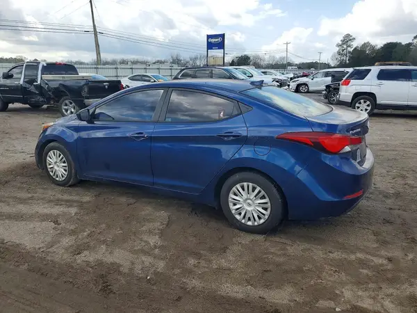 5NPDH4AE0GH738342 2016 HYUNDAI ELANTRA - Image 2