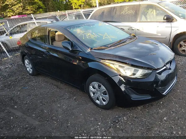 5NPDH4AE0GH759207 2016 HYUNDAI ELANTRA