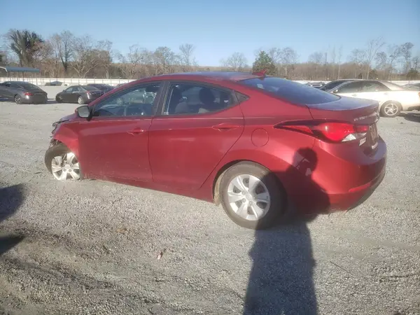 5NPDH4AE0GH782115 2016 HYUNDAI ELANTRA - Image 2