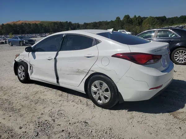 5NPDH4AE0GH782700 2016 HYUNDAI ELANTRA - Image 2