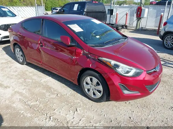 5NPDH4AE0GH786102 2016 HYUNDAI ELANTRA - Image 1