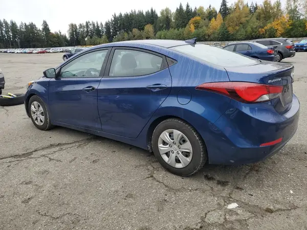 5NPDH4AE1GH707293 2016 HYUNDAI ELANTRA - Image 2