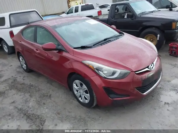 5NPDH4AE1GH724465 2016 HYUNDAI ELANTRA - Image 1