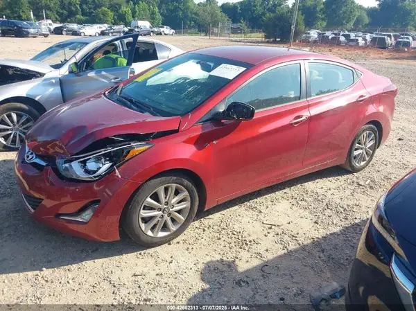 5NPDH4AE2GH662655 2016 HYUNDAI ELANTRA - Image 2