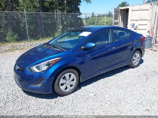 5NPDH4AE2GH680718 2016 HYUNDAI ELANTRA - Image 2
